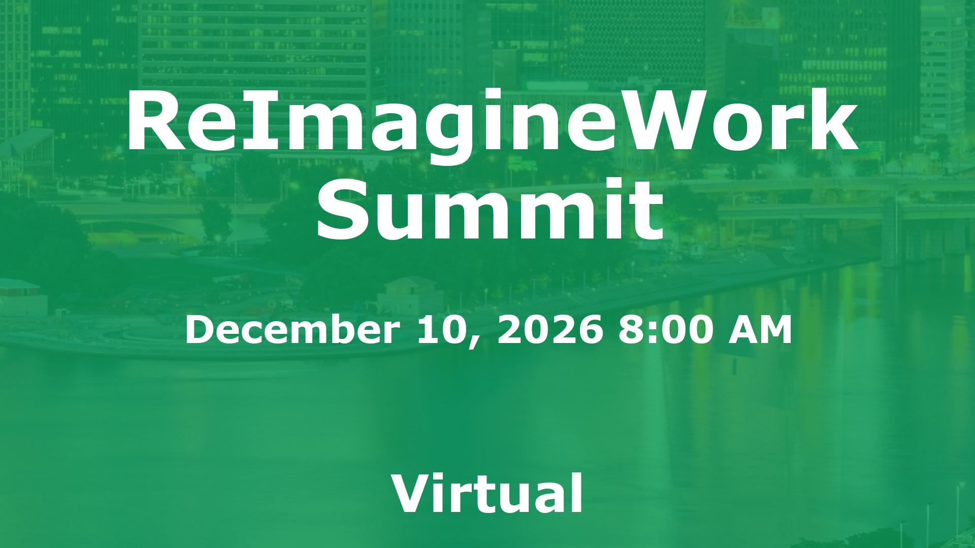 ReImagineWork Summit event image